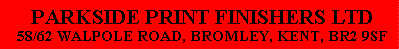 Parkside Print Finishers